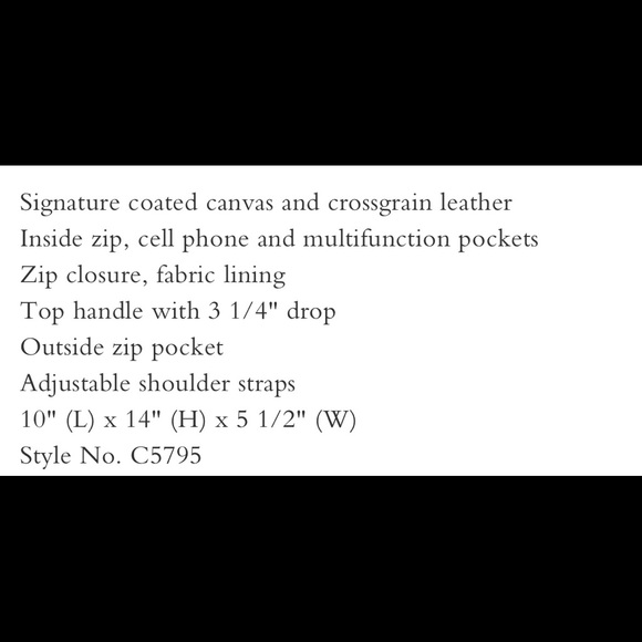 COACH Signature Kenley Backpack - Picture 12 of 12